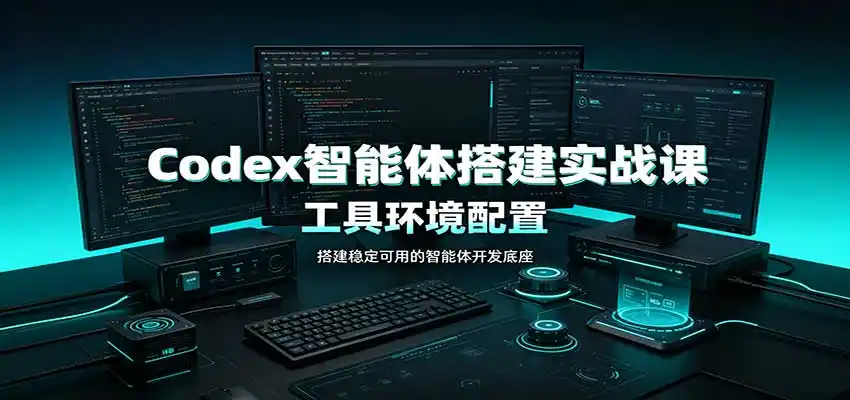 Codex智能体搭建实战课:工具环境配置,自定义技能开发,多业务自动化教学-大师兄轻创