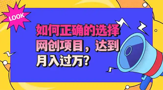 选择大于努力!选对项目才能实现月入过万,才能避免成为绿油油的韭菜-大师兄轻创